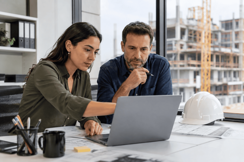Construction professionals using AI to improve project documentation and construction operations